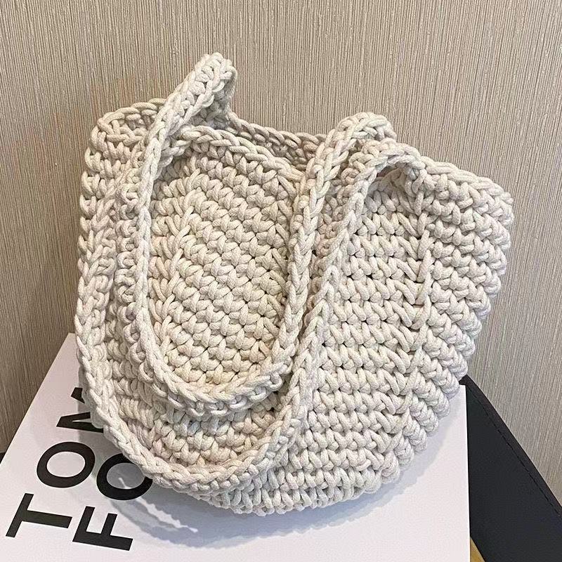 Trendy, Handmade Crochet Bag LoungeYard — product view 6