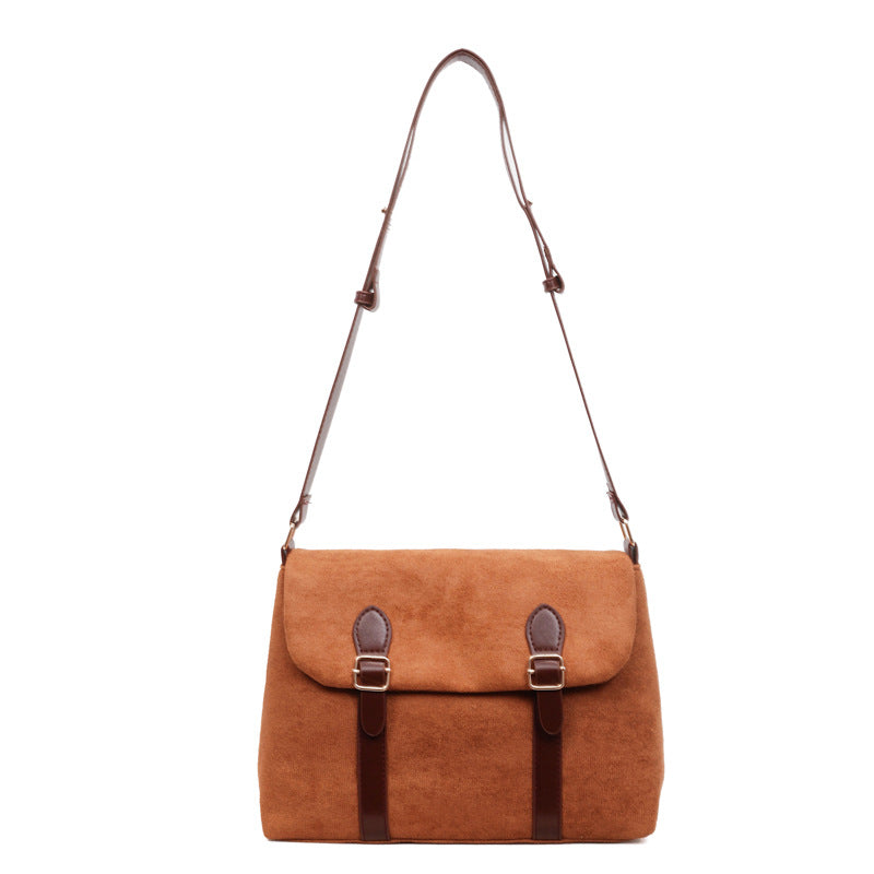 WoChic Vintage-Style Messenger Bag LoungeYard — product view 6