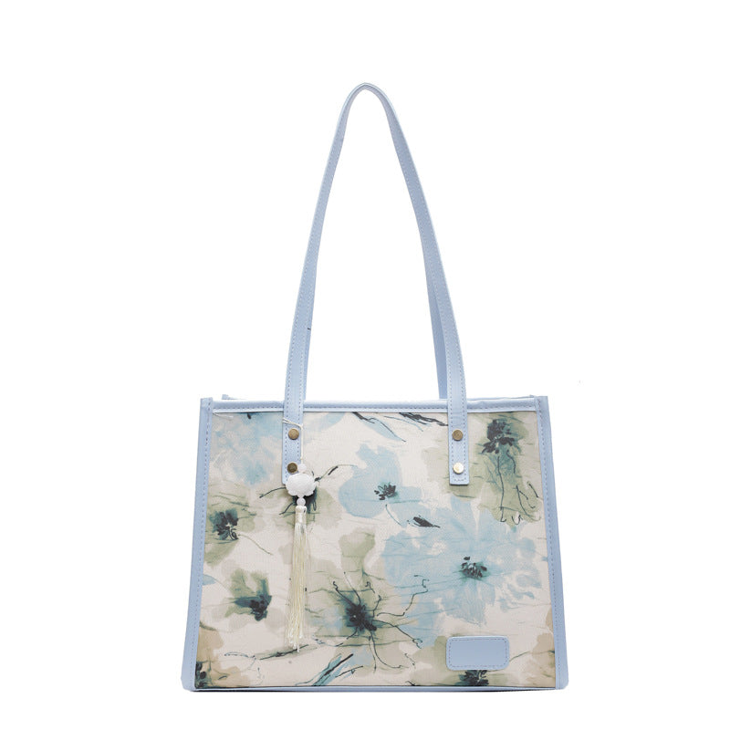 Elegant Floral Pattern Handbag — product view 5