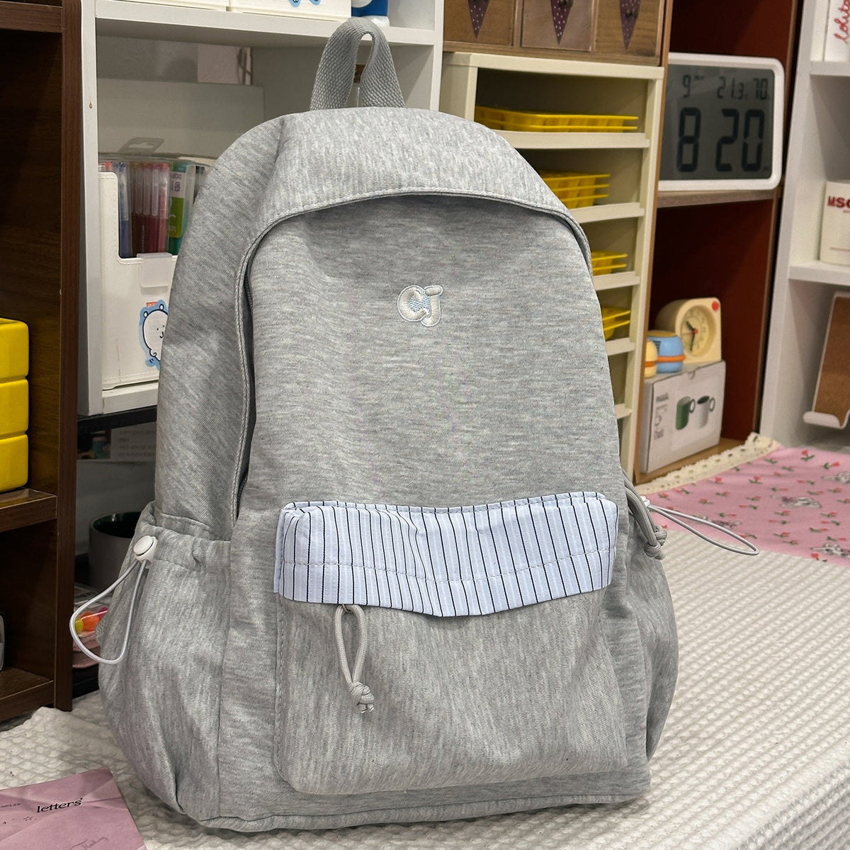Lightweight Casual Backpack with Multiple Compartments LoungeYard — product view 6