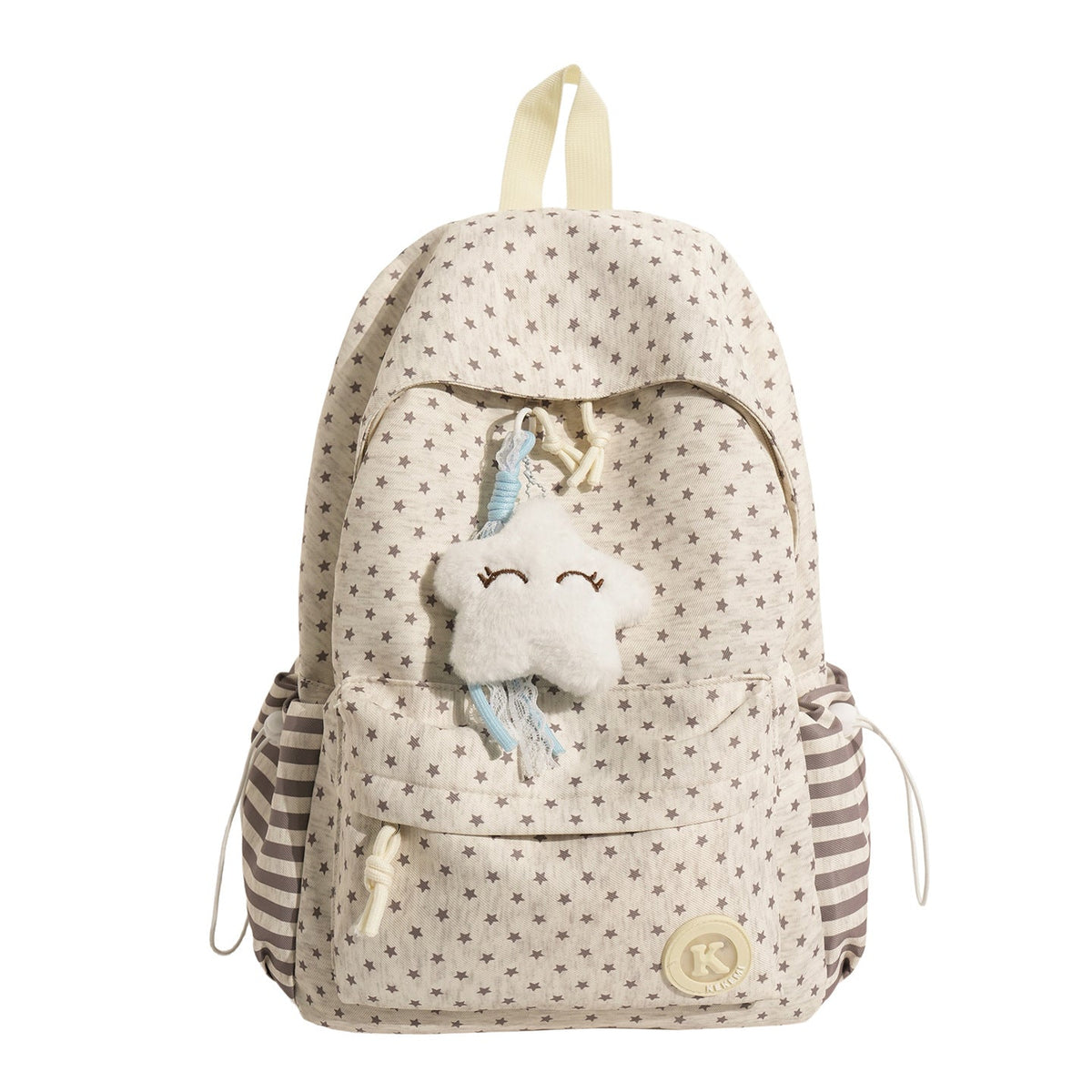 Cute Star-Patterned Backpack LoungeYard — product view 5
