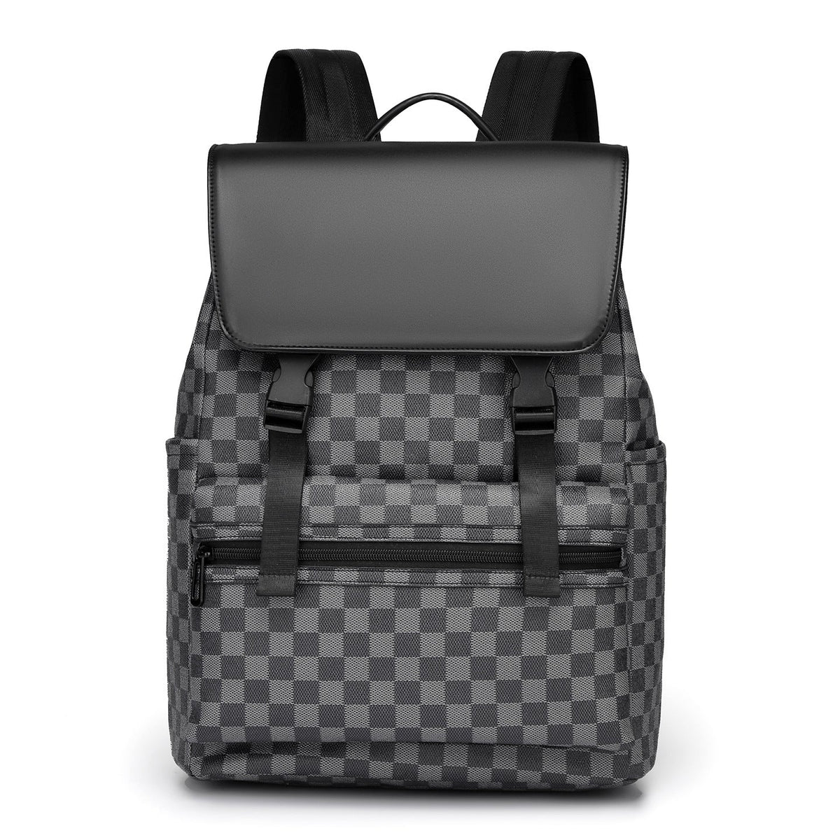 Urban Chic Checkered Backpack LoungeYard — product view 1
