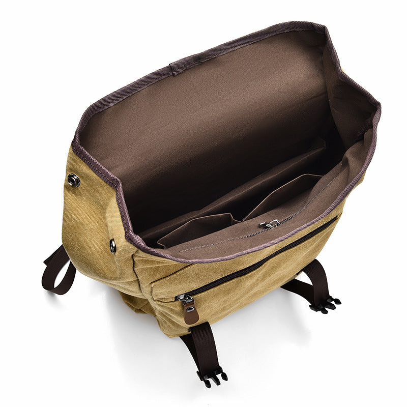 Stylish Canvas Backpack LoungeYard — product view 4