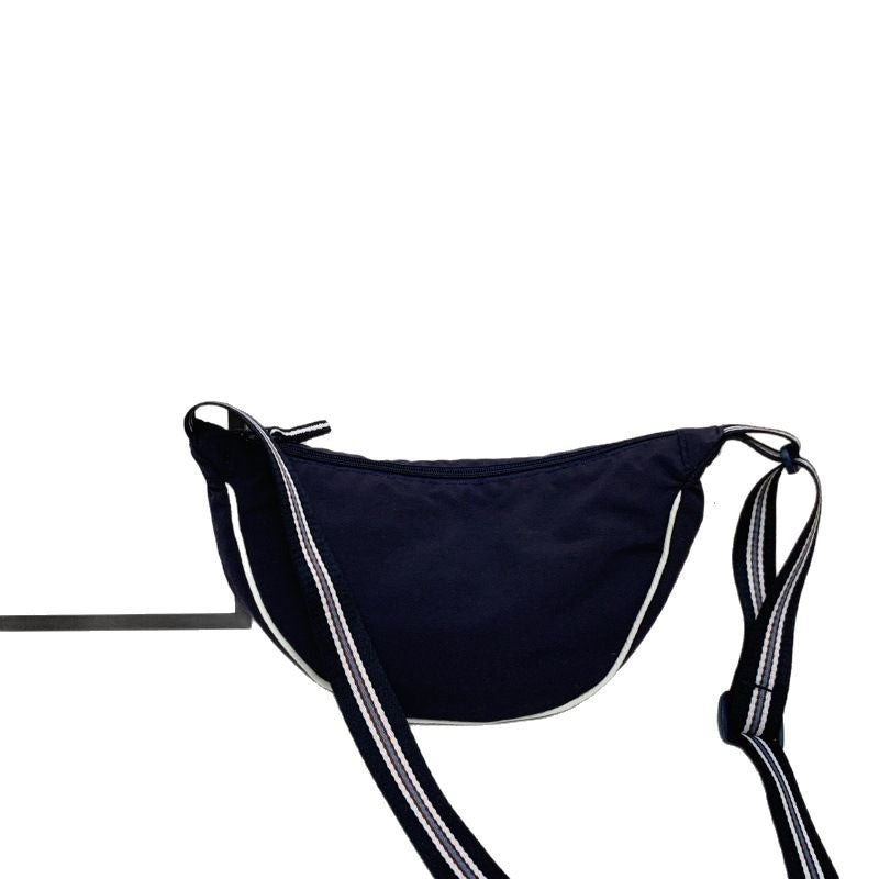 Fashionable shoulder bag with unique cut and adjustable strap LoungeYard — product view 5