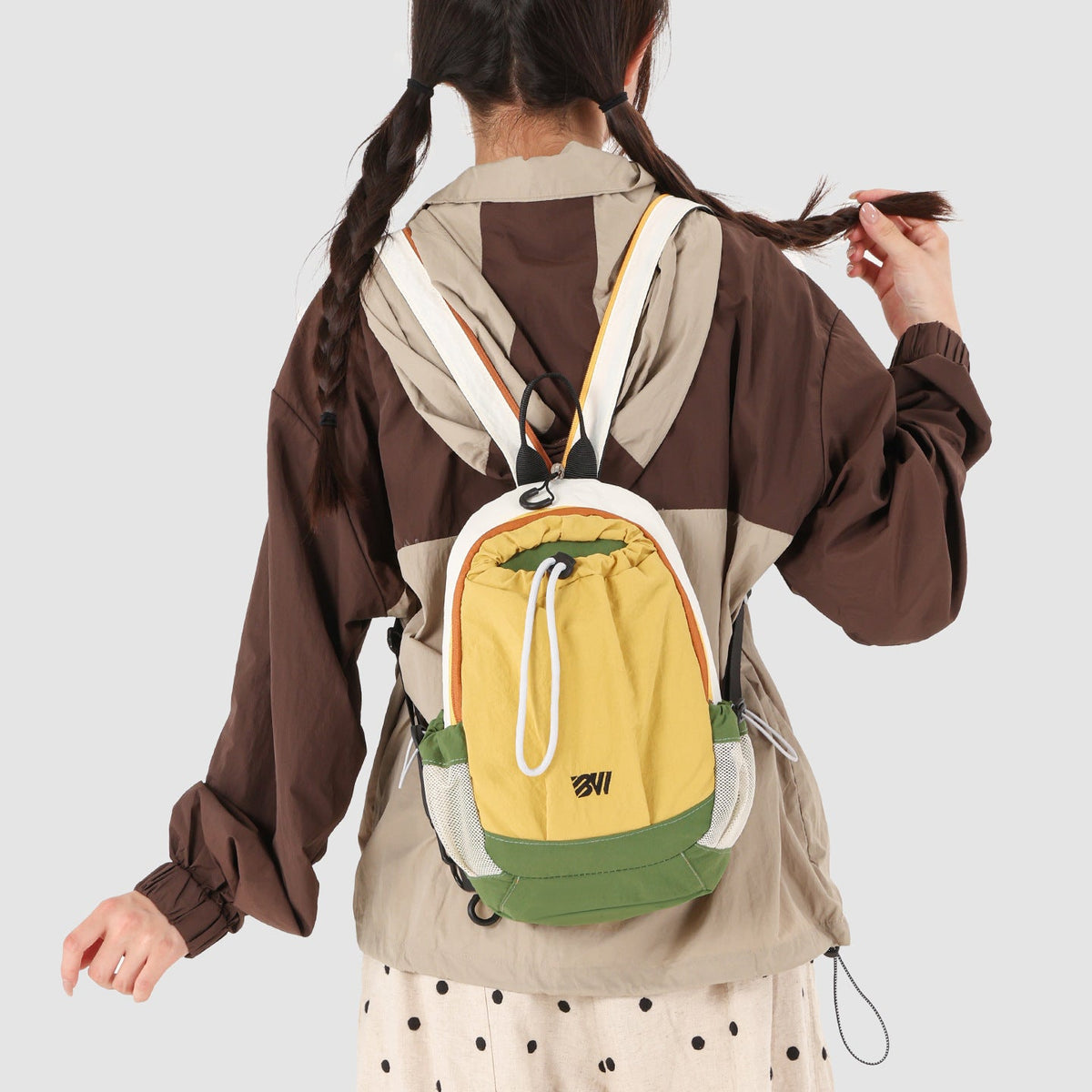 Lightweight Outdoor Drawstring Backpack LoungeYard — product view 2