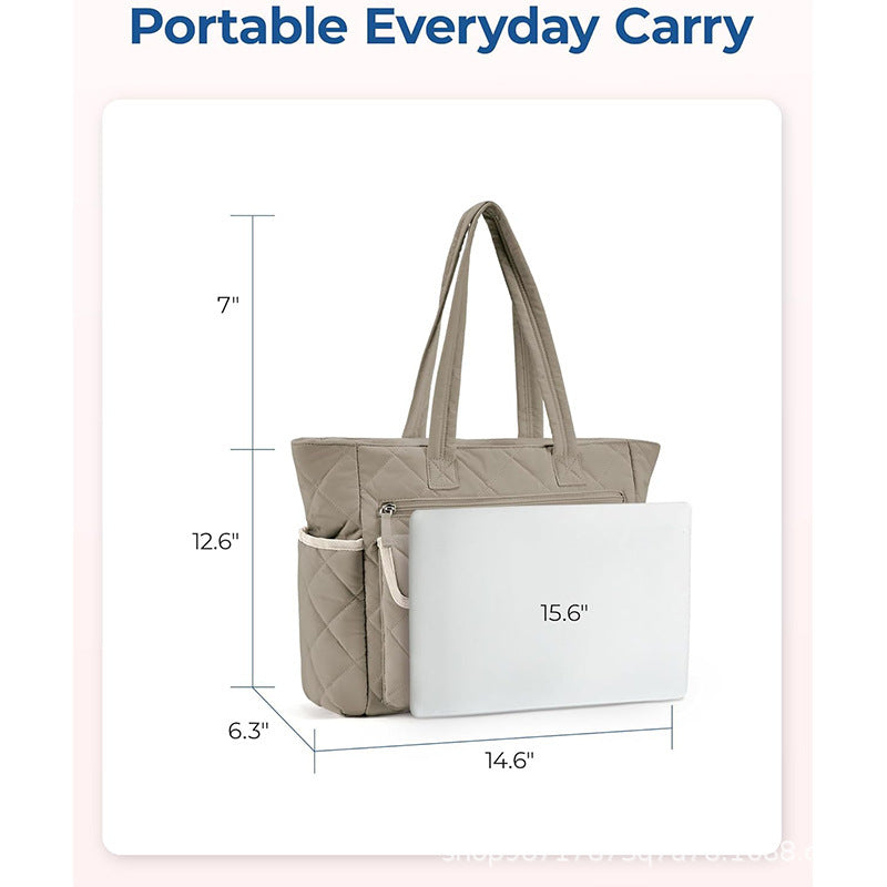 Elegant and Practical Shoulder Bag with Insulated Compartments LoungeYard — product view 2