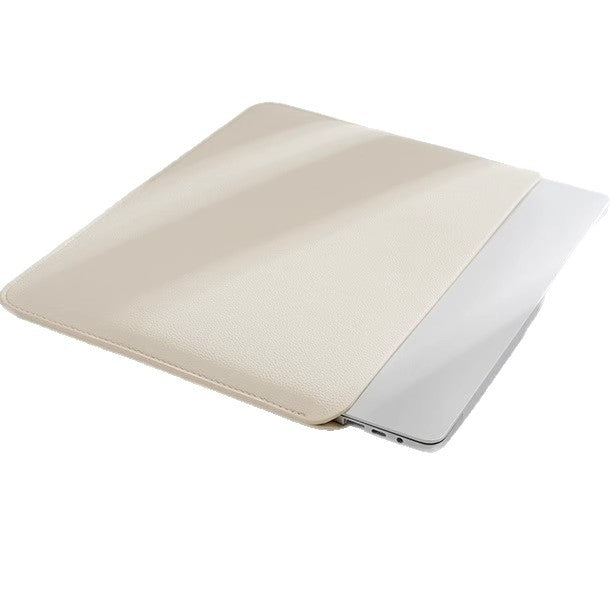 Premium Leather Laptop Sleeve LoungeYard — product view 4