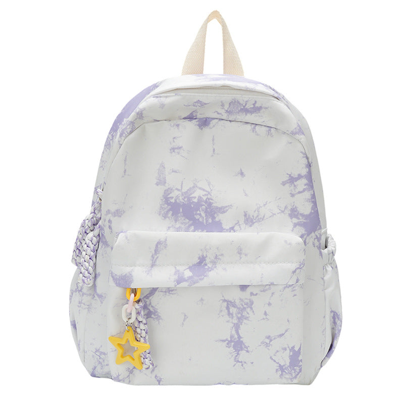Stylish Marble Print Backpack — product view 5