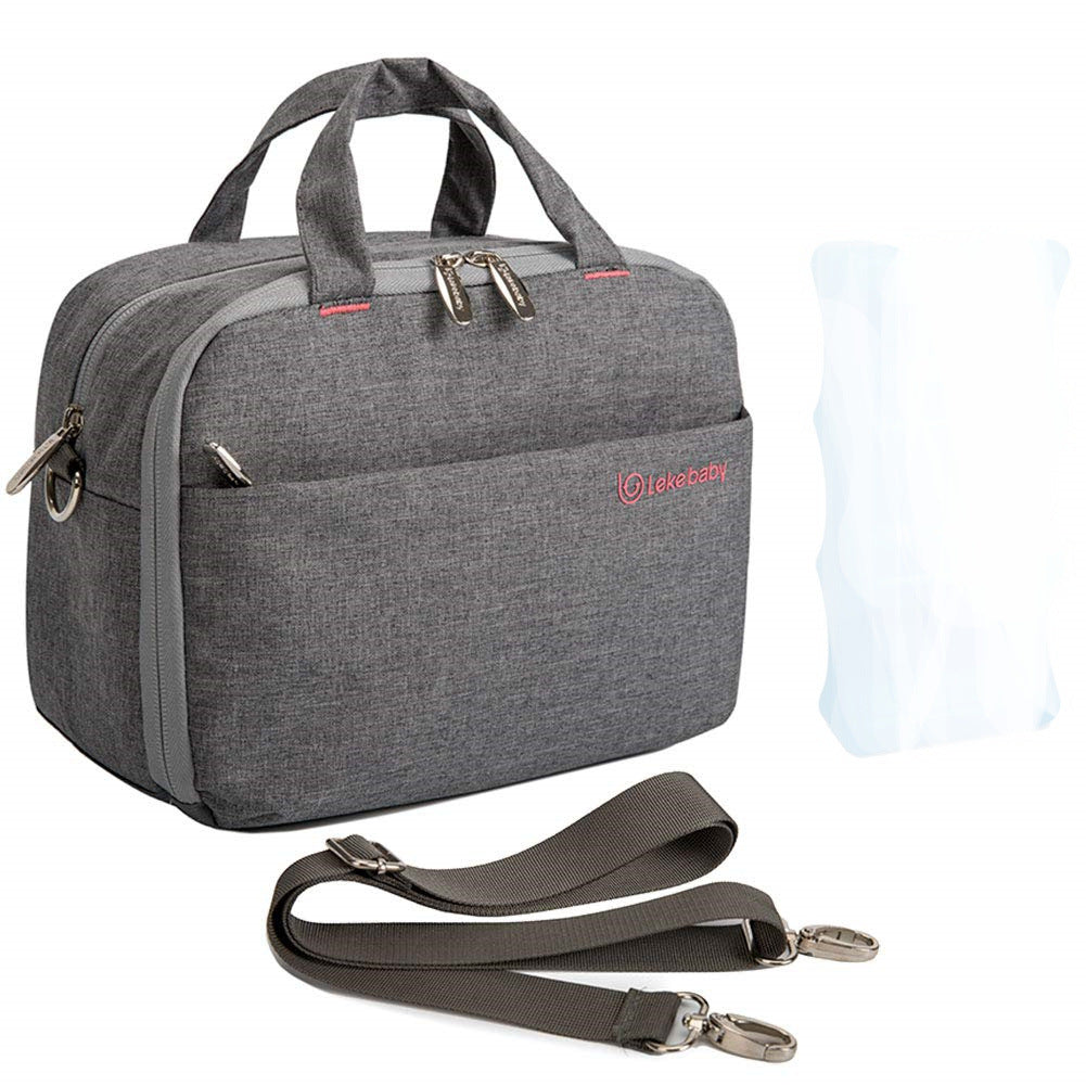 Unisex cooler bag with two opening types and insulating interior LoungeYard — product view 2