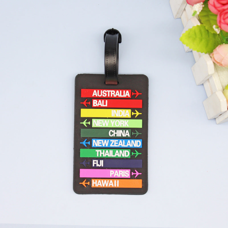 Unisex Travel Luggage Tag LoungeYard — product view 1