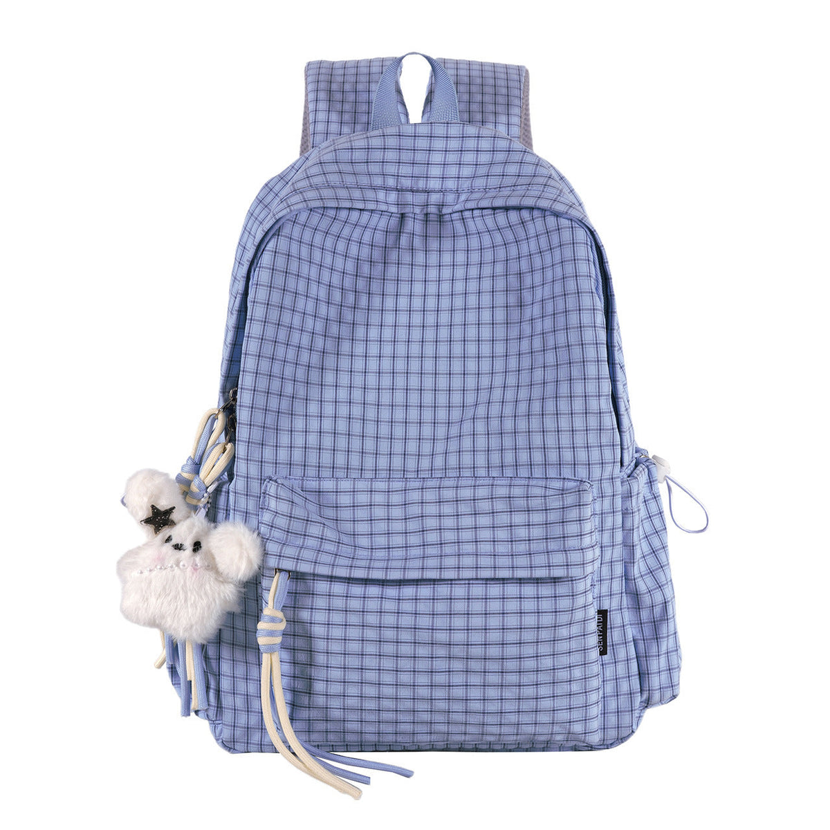 Checked Pattern Backpack — product view 1