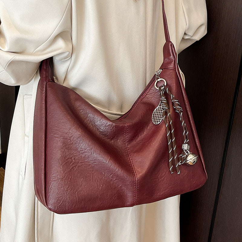 Soft Leather Hobo Bag — product view 4