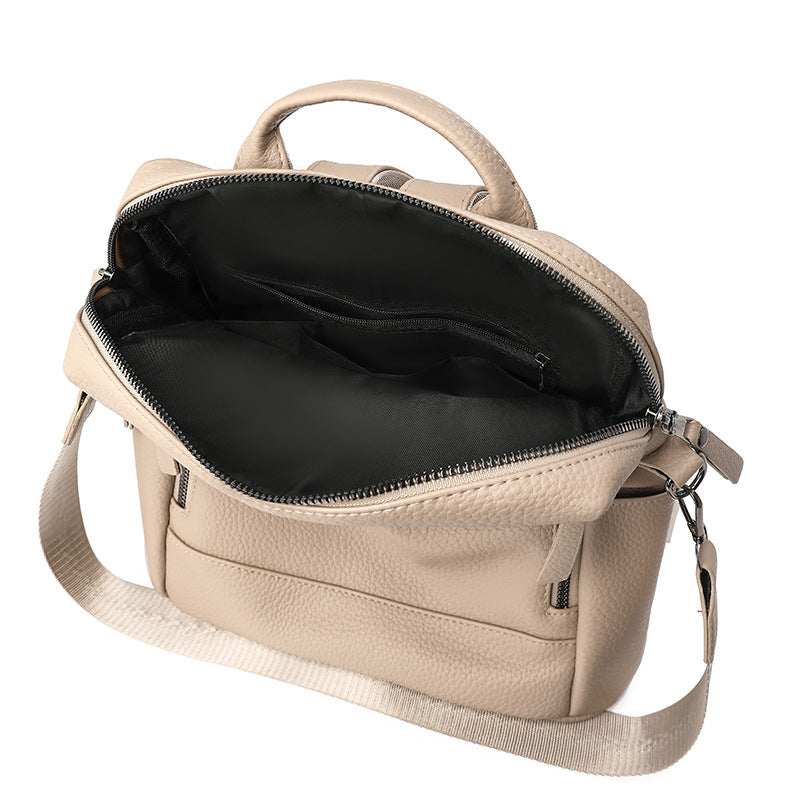 Textured Multi-Pocket Backpack LoungeYard — product view 4