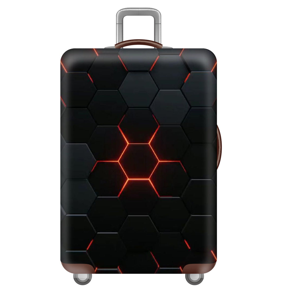 Unisex nan robust Hartschalen luggage cover and car emblem motif LoungeYard — product view 4