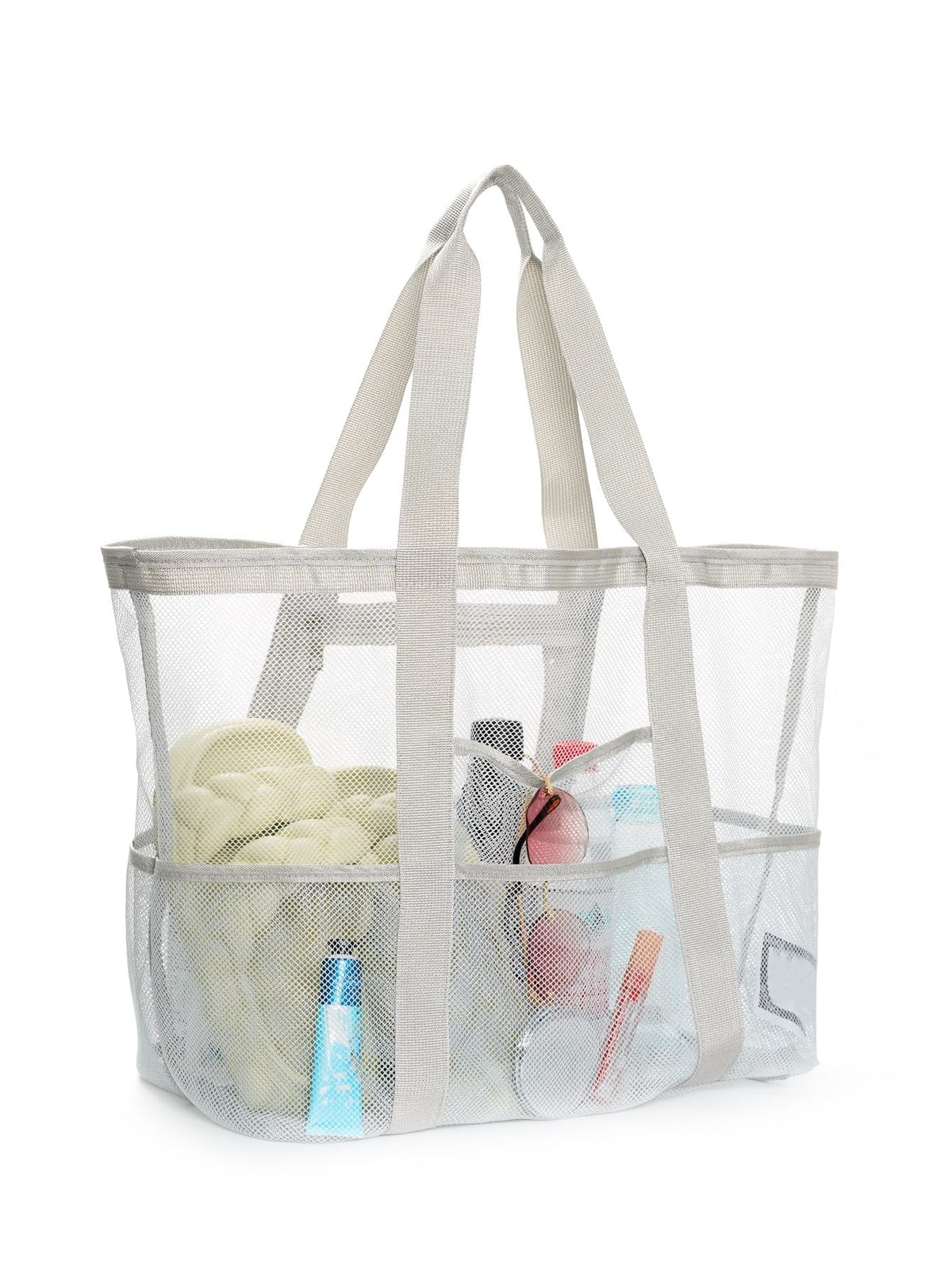 Stylish mesh tote bag LoungeYard — product view 6