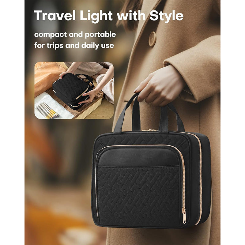 Elegant cosmetic organizer bag LoungeYard — product view 5
