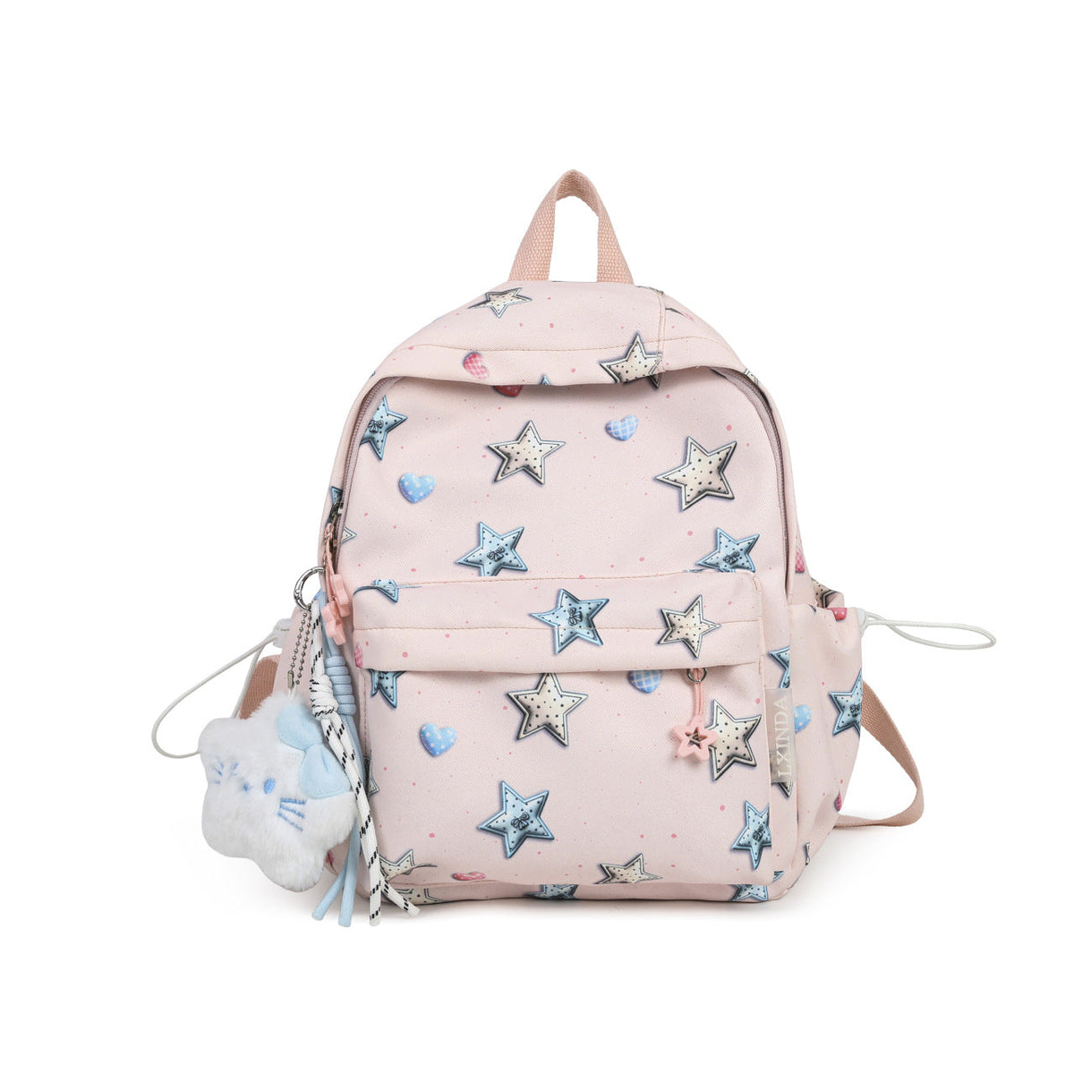 Cute Star Print Backpack — product view 1