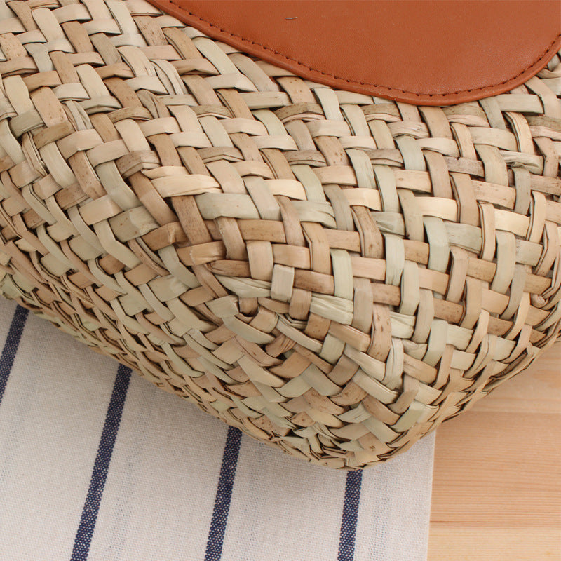 Designer Shoulder Bag in Modern Wave Pattern LoungeYard — product view 1