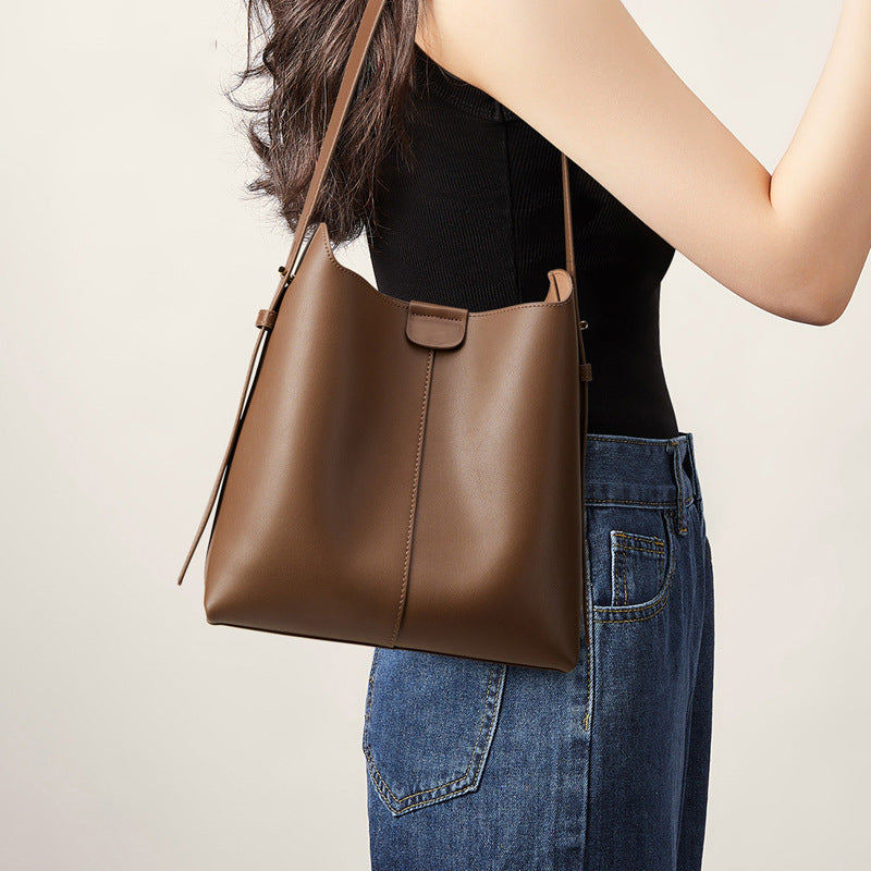 Elegant Structured Shoulder Bag LoungeYard — product view 1