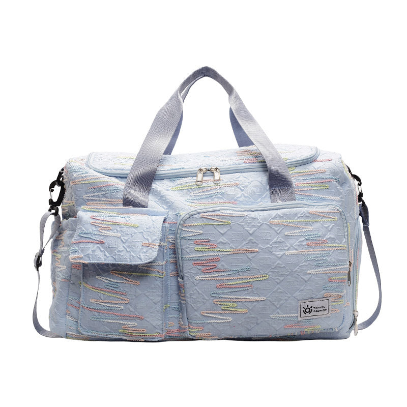 Embroidered Weekender Duffel LoungeYard — product view 6