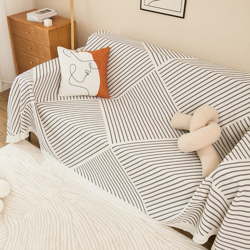 Premium Textured Sofa Throw Cover — product view 6
