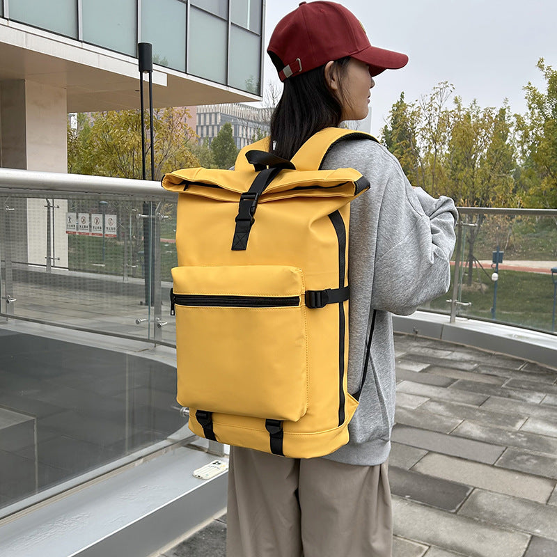 Waterproof Rolltop Backpack LoungeYard — product view 2