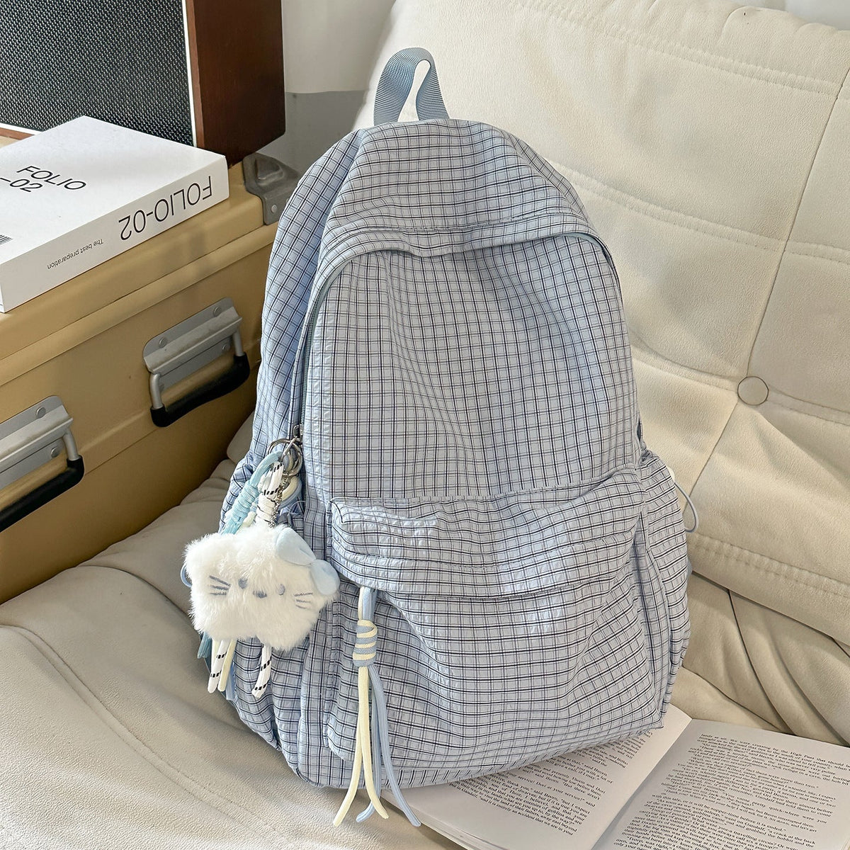 Classic Checked Backpack LoungeYard — product view 7