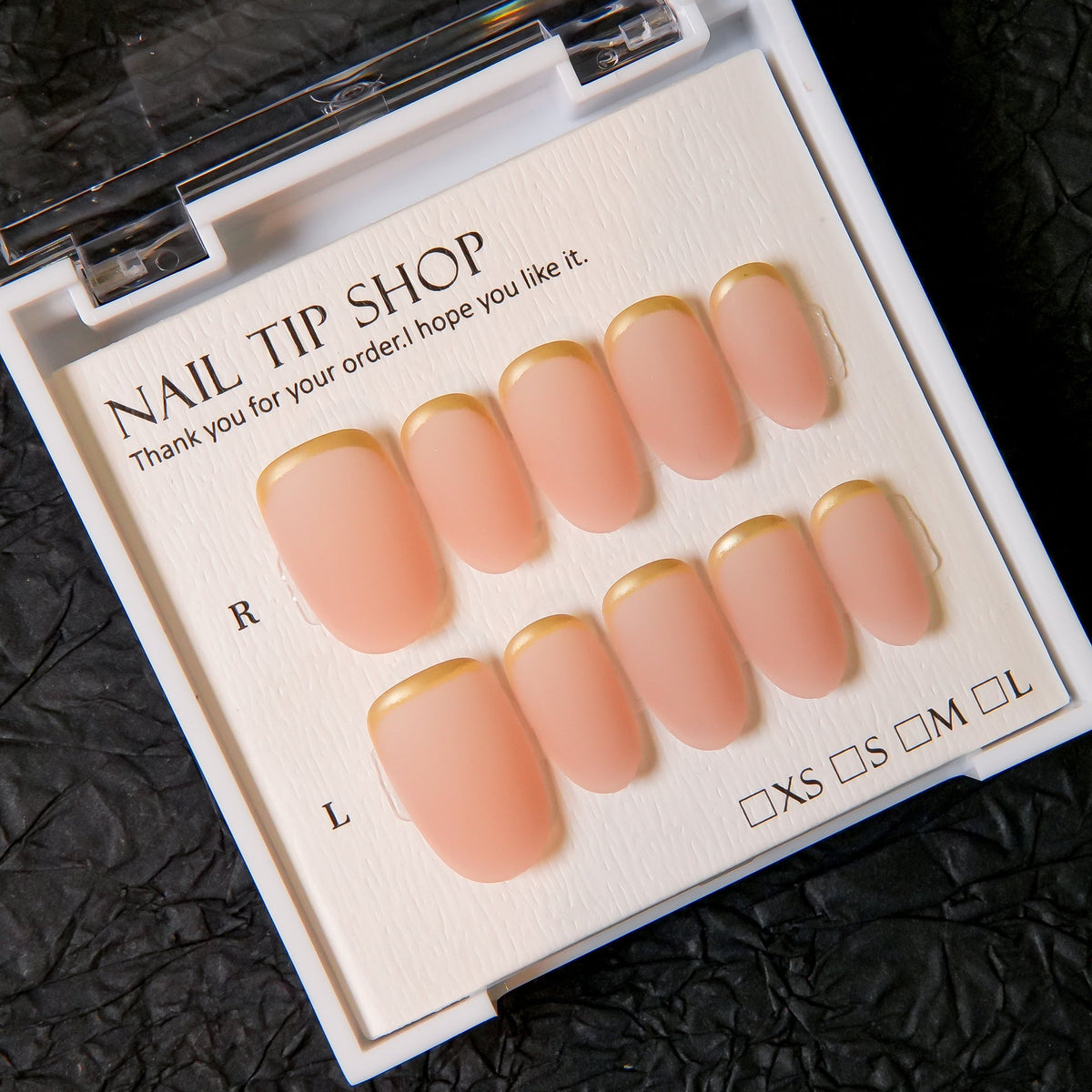 Natural Finish Press-On Nail Kit — product view 2
