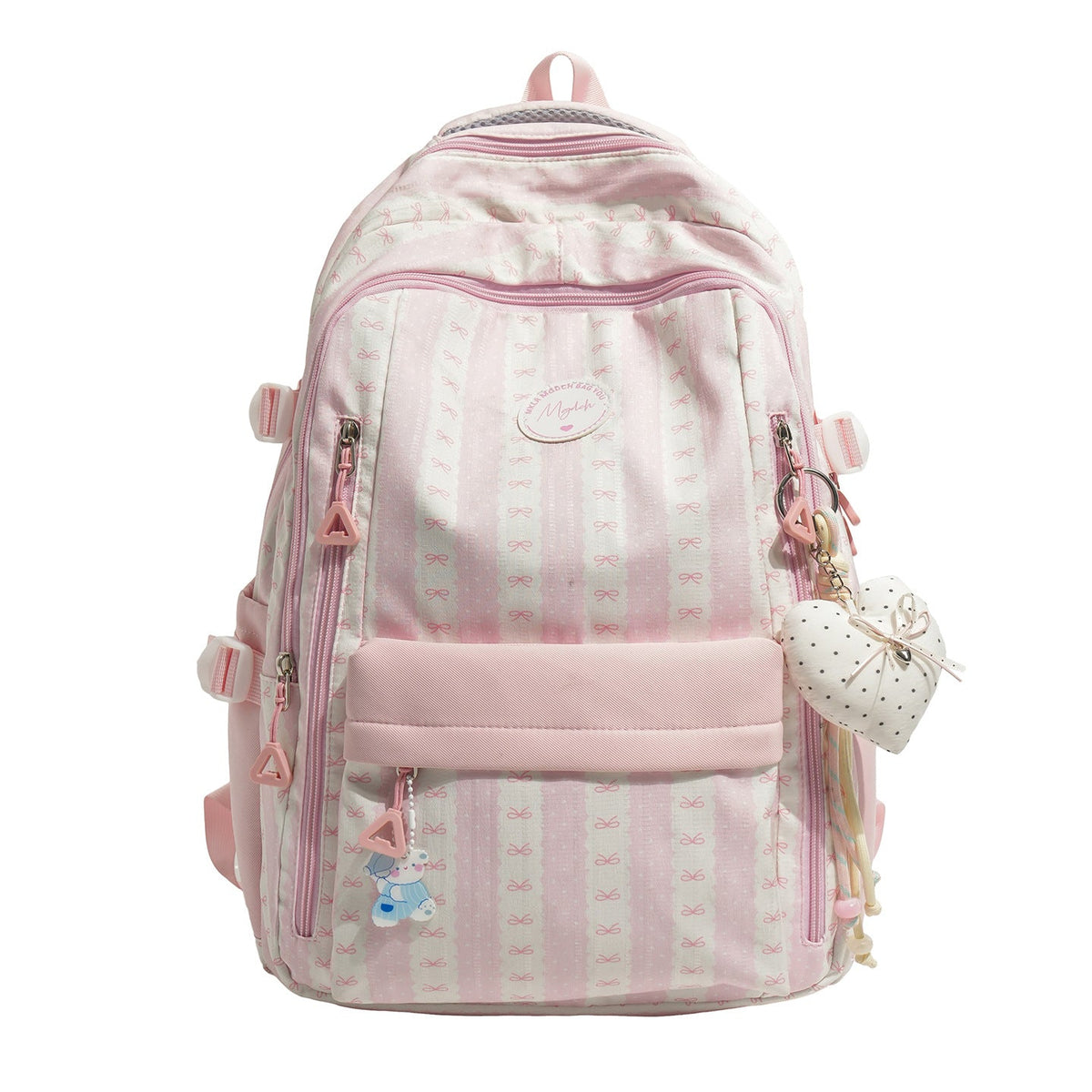 Functional Easy-Access School Backpack LoungeYard — product view 5