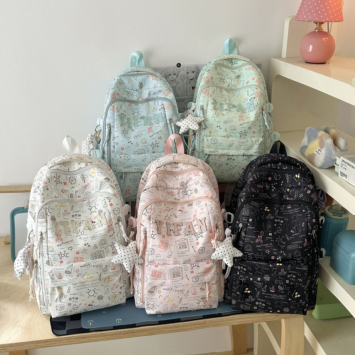 Fun-Themed School Backpack LoungeYard — product view 4