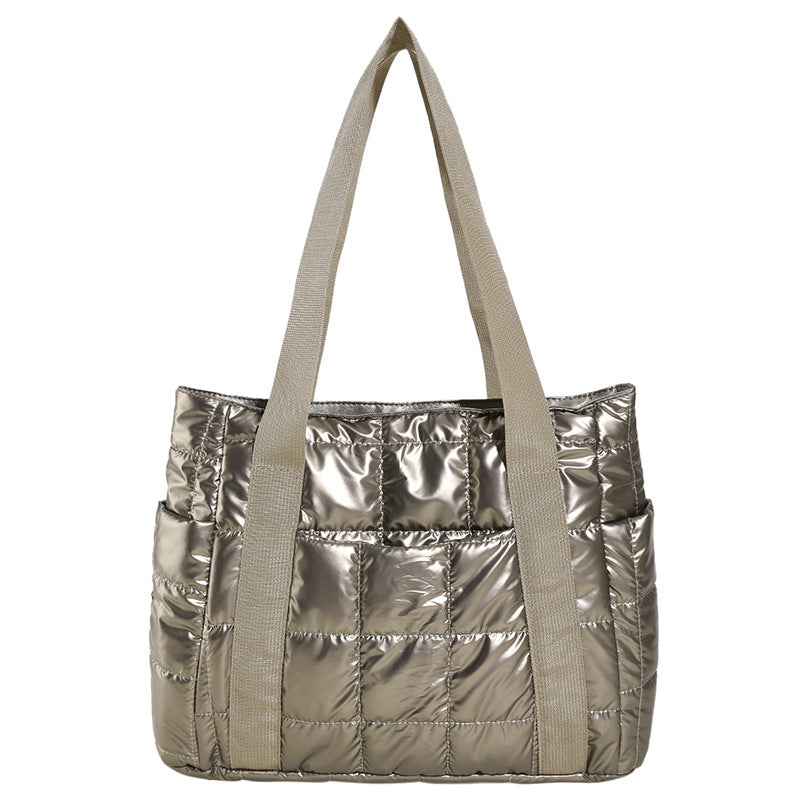Practical and Stylish Tote Bag with Padded Design LoungeYard — product view 5