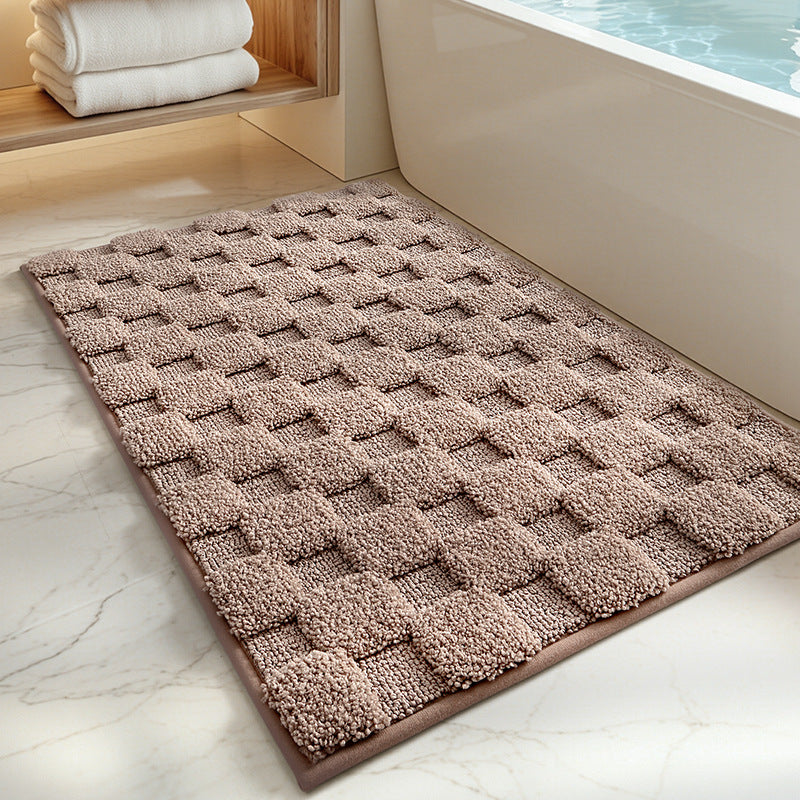 Plush Textured Bath Mat — product view 1