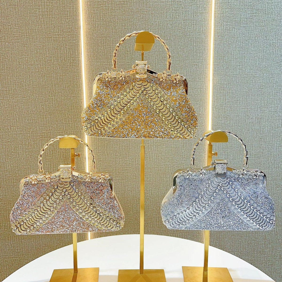 Glamorous Handcrafted Evening Purse — product view 4