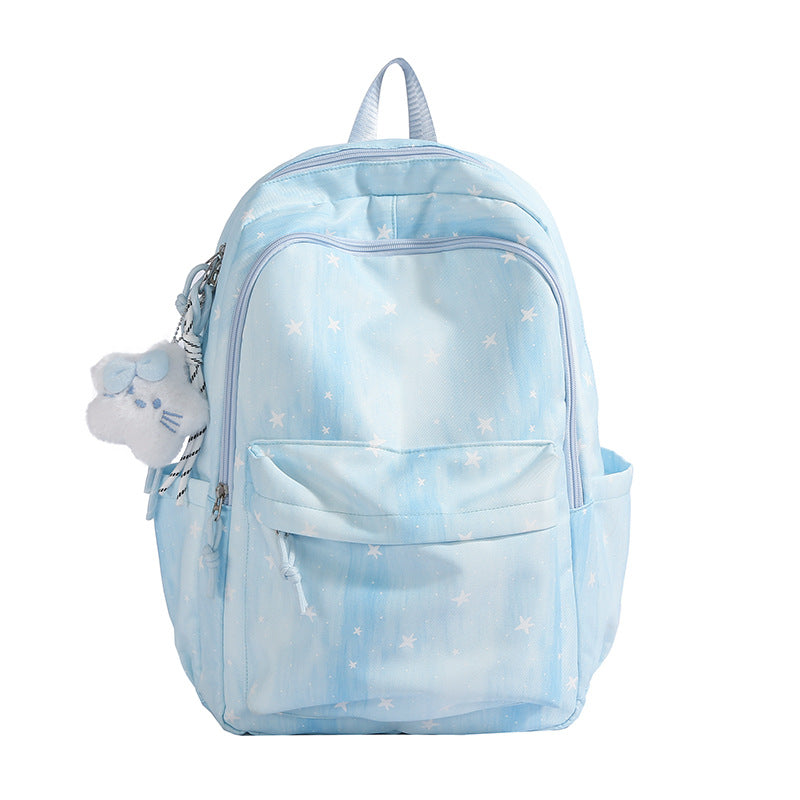 Decorative Star-Patterned Backpack LoungeYard 1791205991 — product view 5
