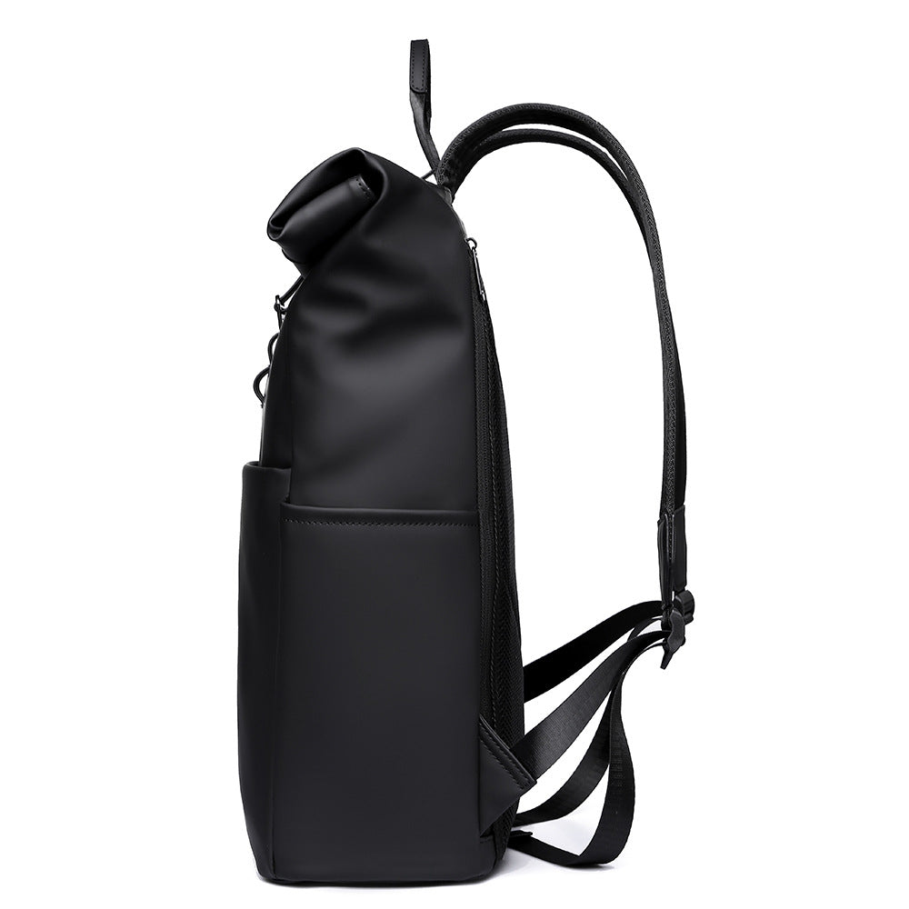 Waterproof Roll-Top Rucksack LoungeYard — product view 3