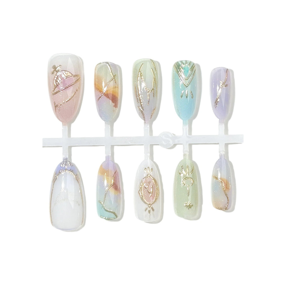 Decorative Press-On Nail Art Set 1790745304 — product view 4