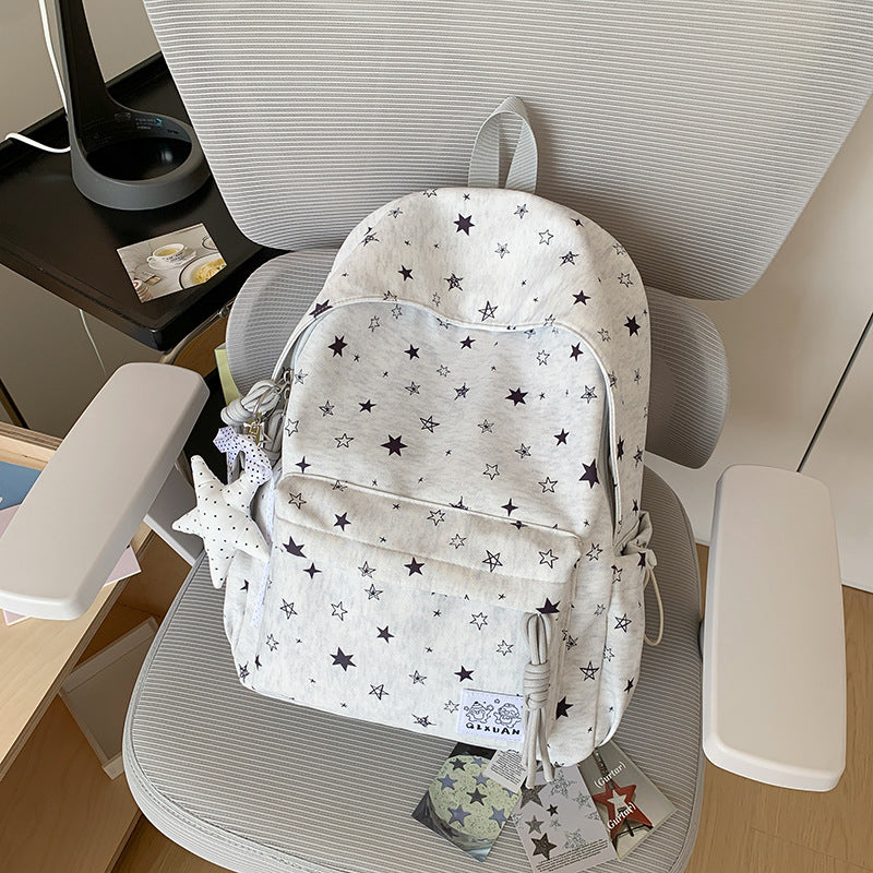 Fun Star-Patterned Daypack LoungeYard — product view 6