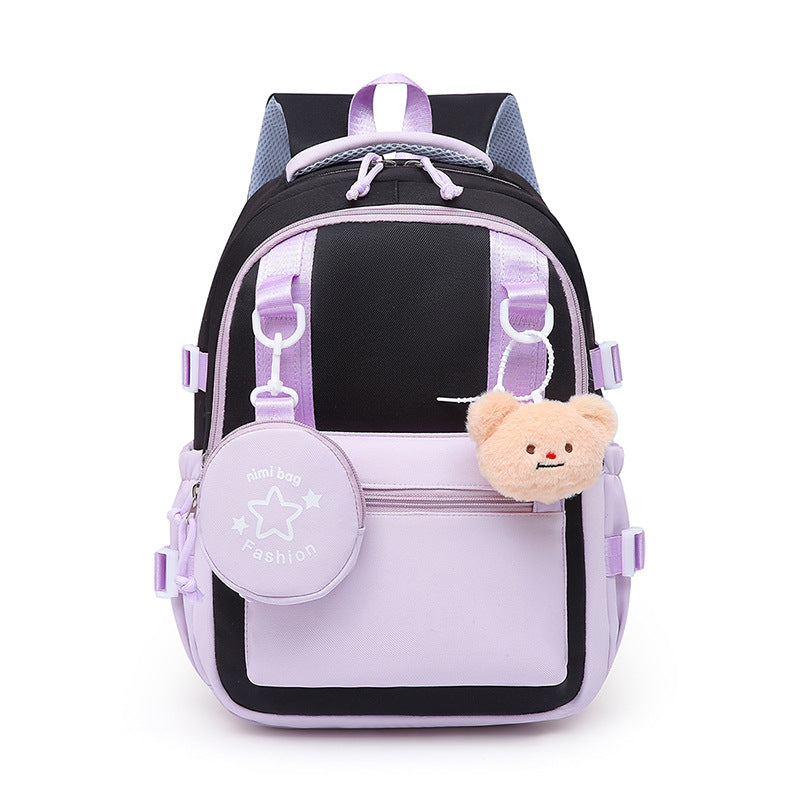 Fashionable backpack with multifunctional compartments LoungeYard — product view 2