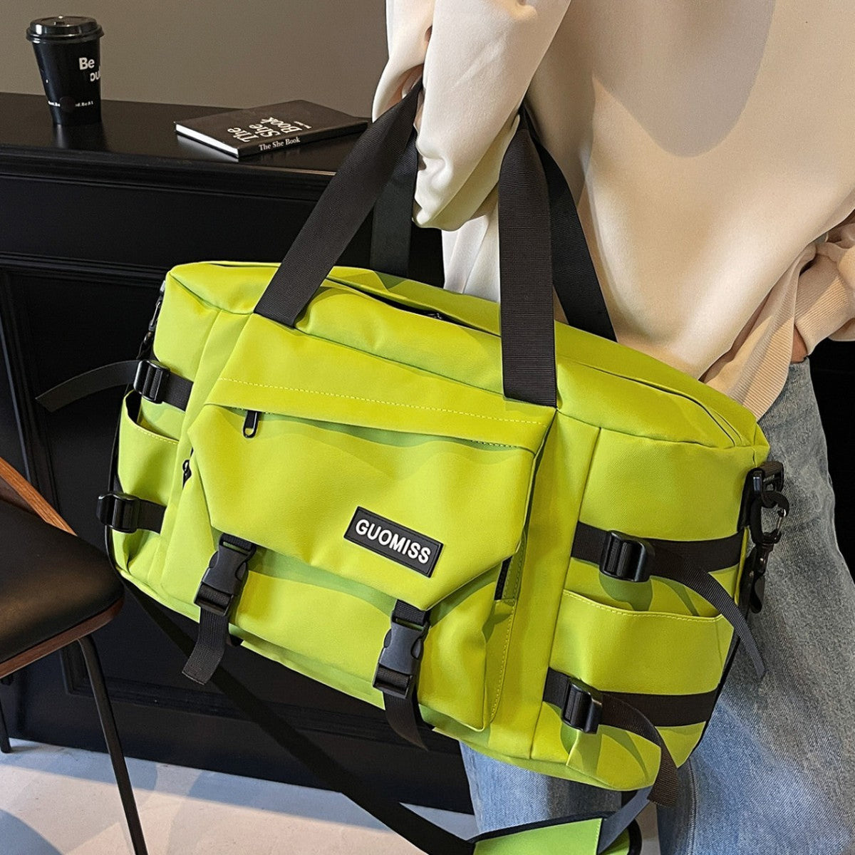 Multifunctional Sport And Travel Bag With Robust Design LoungeYard — product view 4