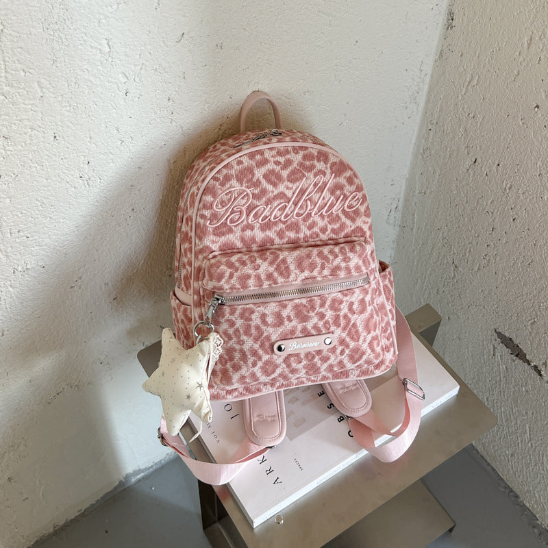 Trendy Patterned Backpack — product view 3