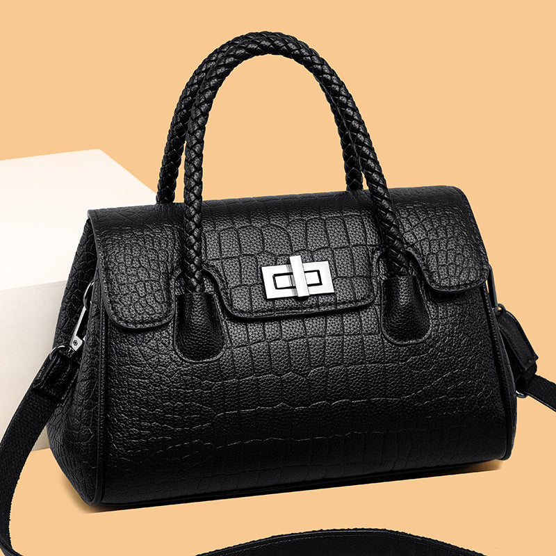 Elegant Double-Handle Handbag LoungeYard — product view 1
