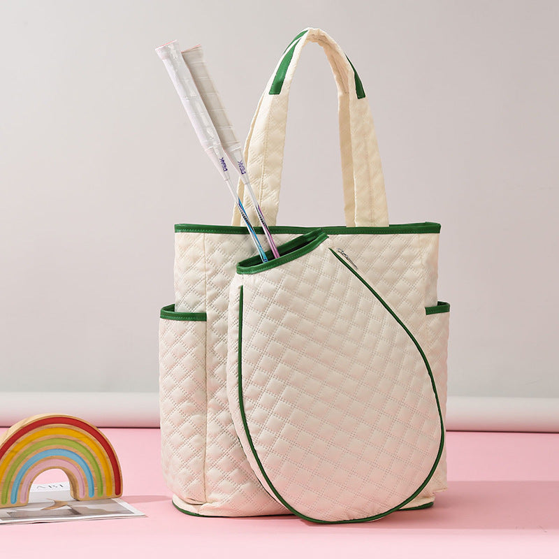 Functional Shopper Bag With Practical Exterior Pockets LoungeYard — product view 1