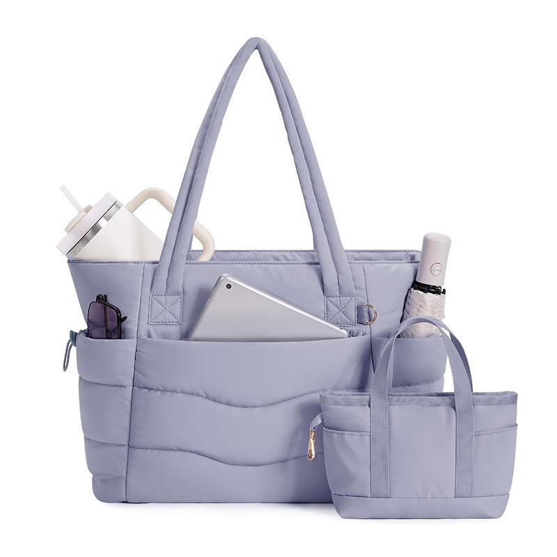 Padded everyday bag with removable inner pouch LoungeYard — product view 6