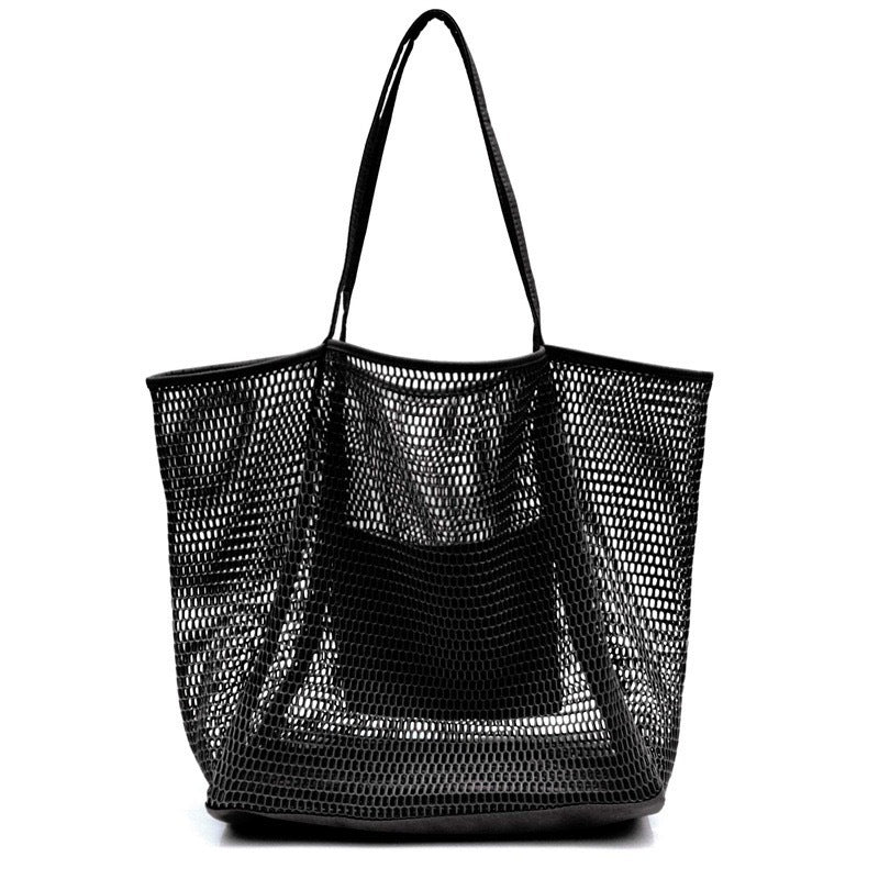 Spacious mesh beach bag LoungeYard — product view 6