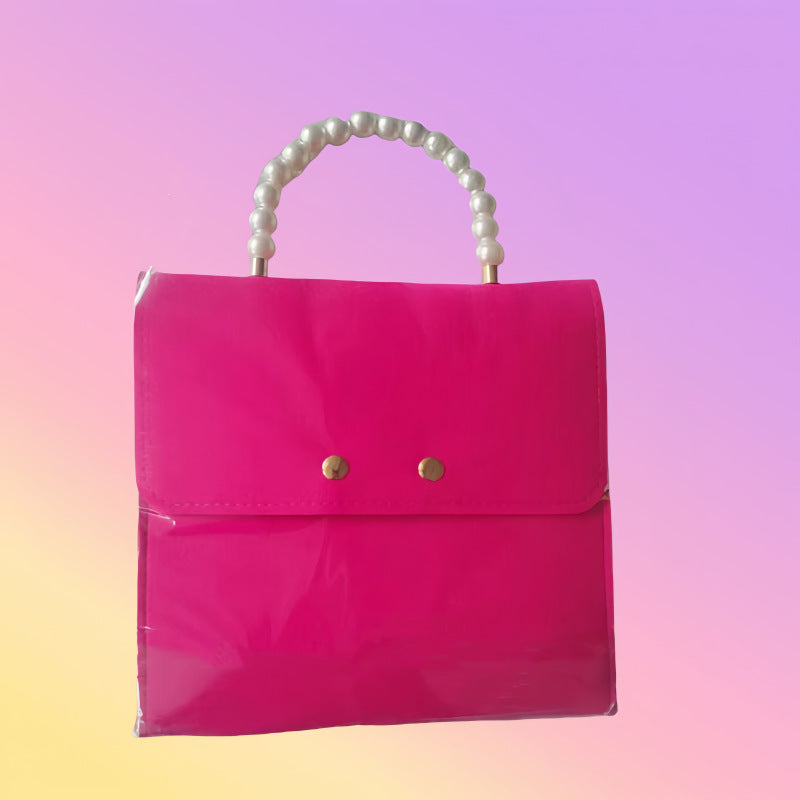 Stylish Pearl Handle LoungeYard Handbag — product view 1