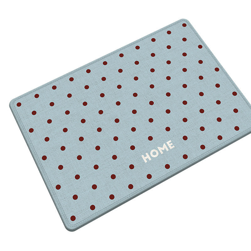 Fun Dot-Patterned Non-Slip Bathroom Mat LoungeYard — product view 4