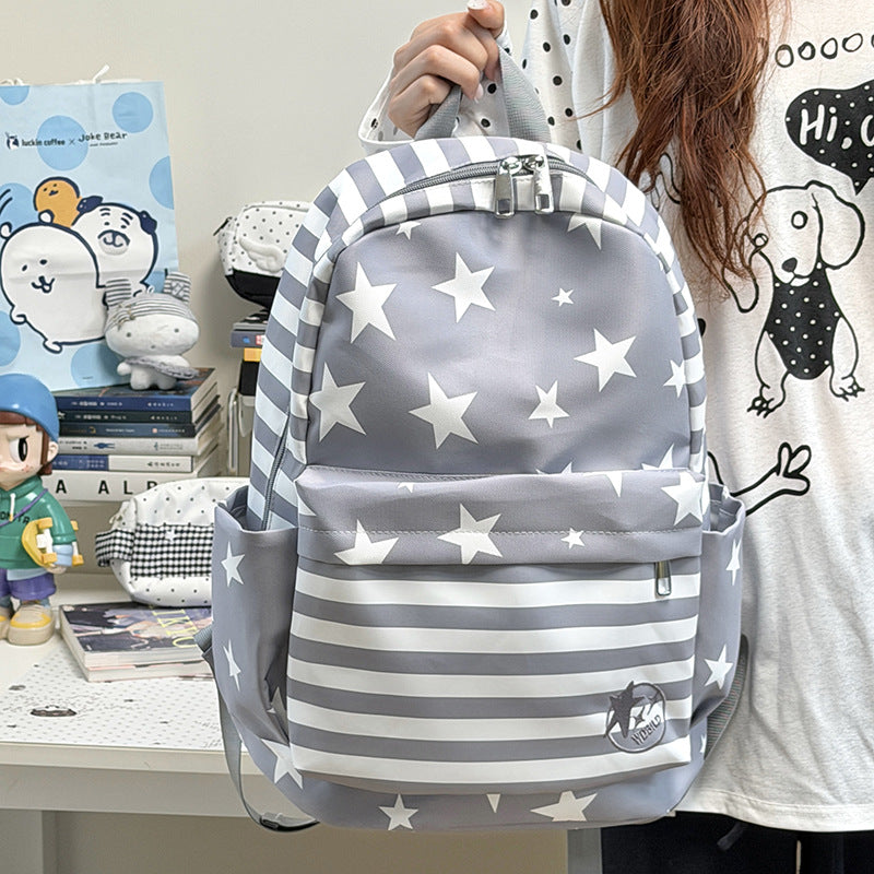 Large Capacity Fun Print Backpack LoungeYard — product view 3