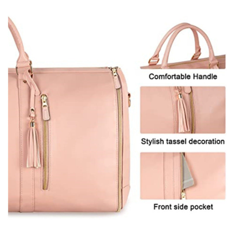 Stylish Travel Garment Duffle Bag LoungeYard — product view 5