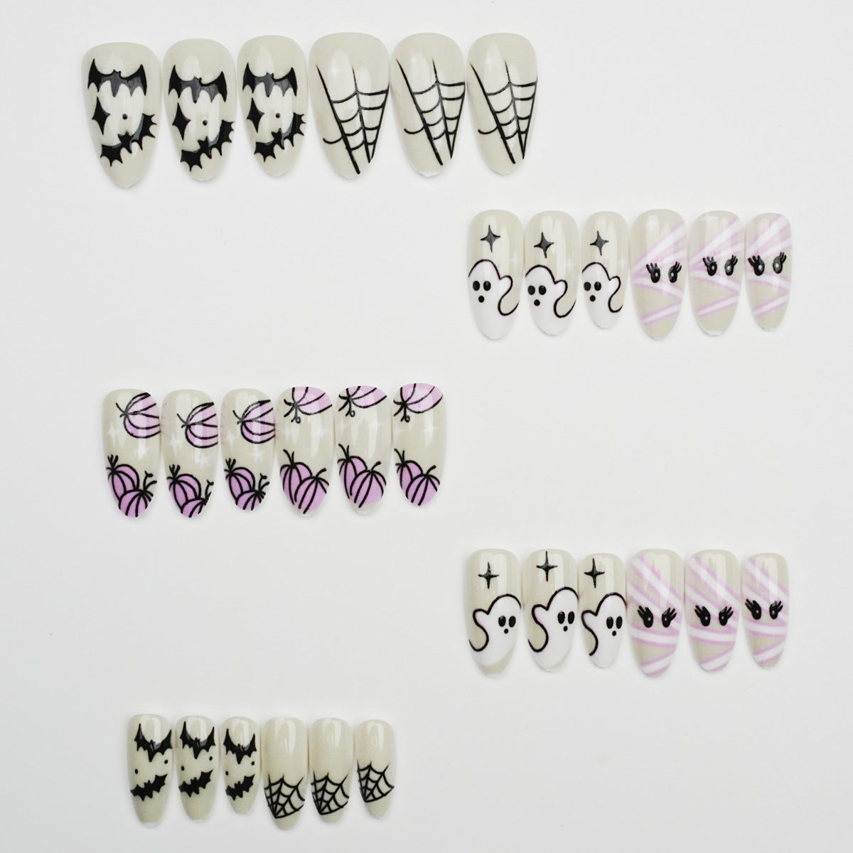 Halloween-Themed Press-On Nail Art Kit — product view 4