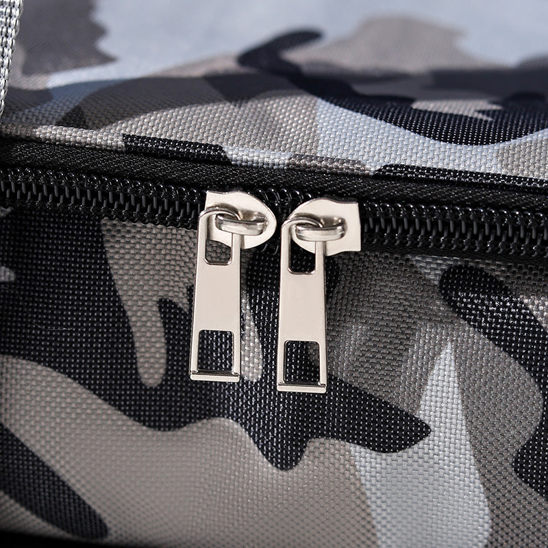 Insulated Camo Lunch Cooler Bag LoungeYard — product view 4